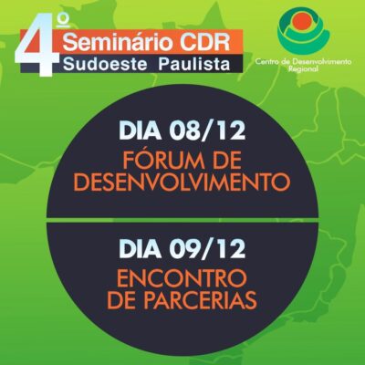 CDR e ADS promovem Seminário CDR Sudoeste